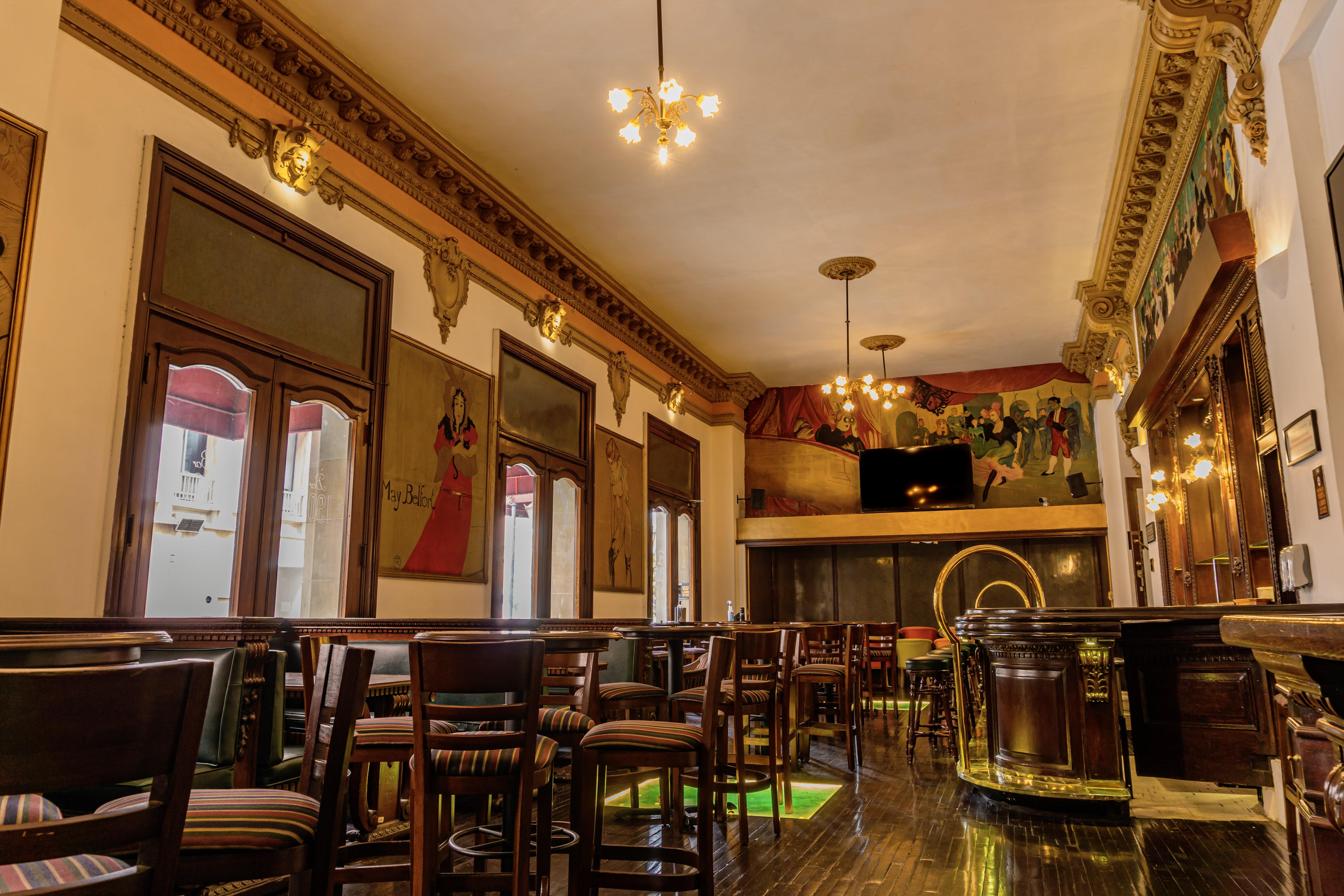 Gamma Monterrey Gran Hotel Ancira المظهر الخارجي الصورة Interior of the restaurant
