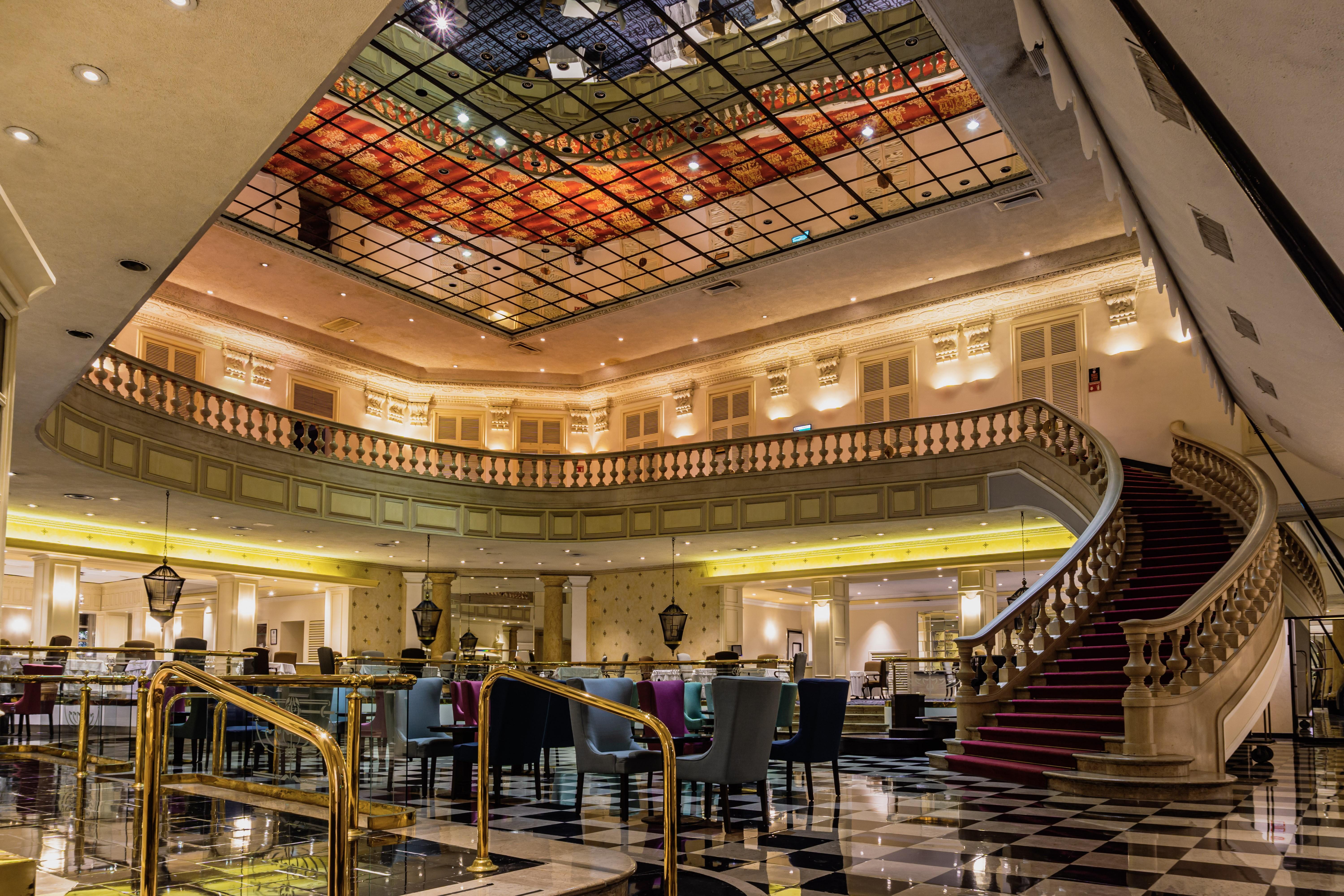 Gamma Monterrey Gran Hotel Ancira المظهر الخارجي الصورة The lobby of the hotel