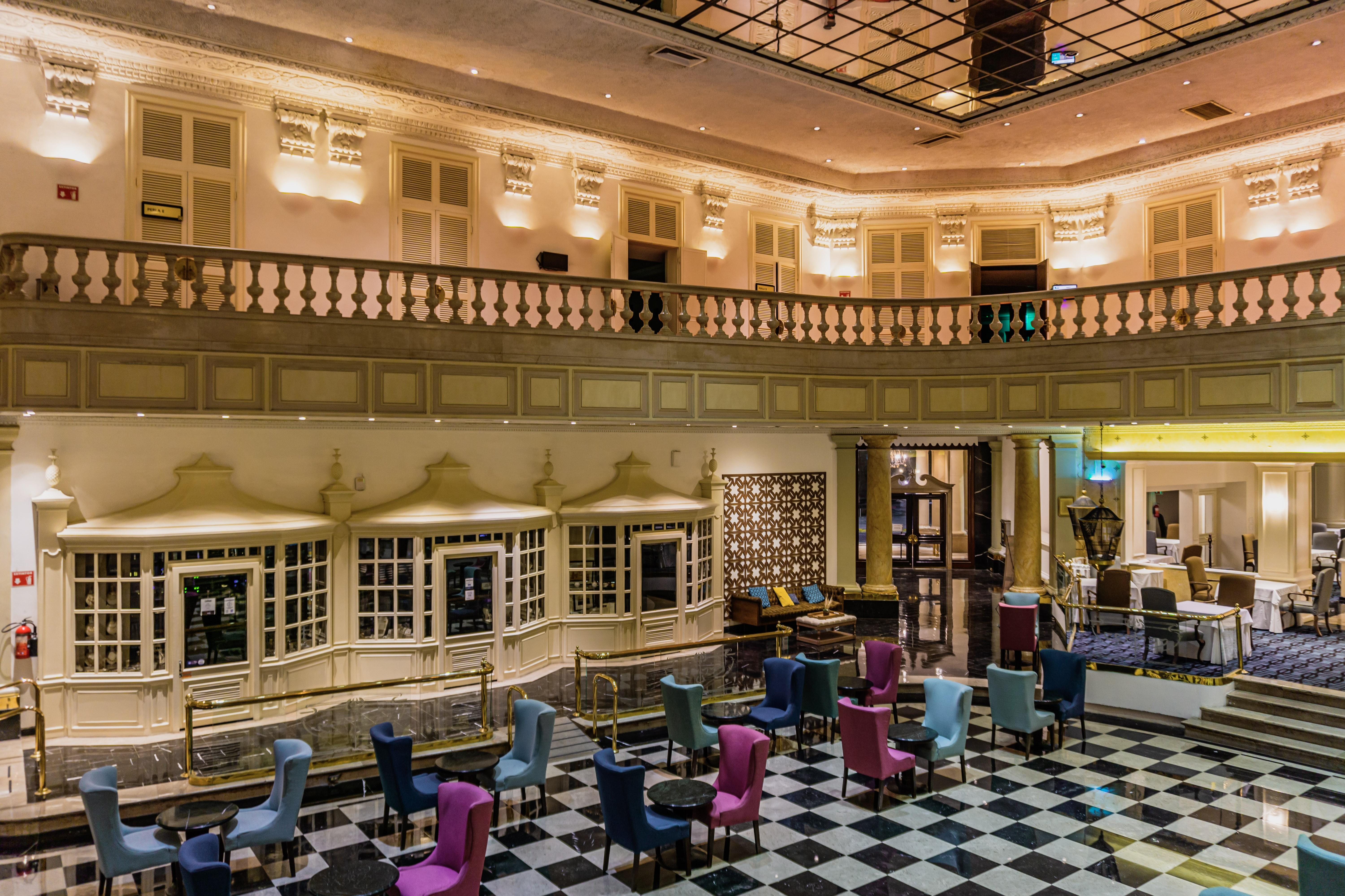 Gamma Monterrey Gran Hotel Ancira المظهر الخارجي الصورة The lobby of the hotel