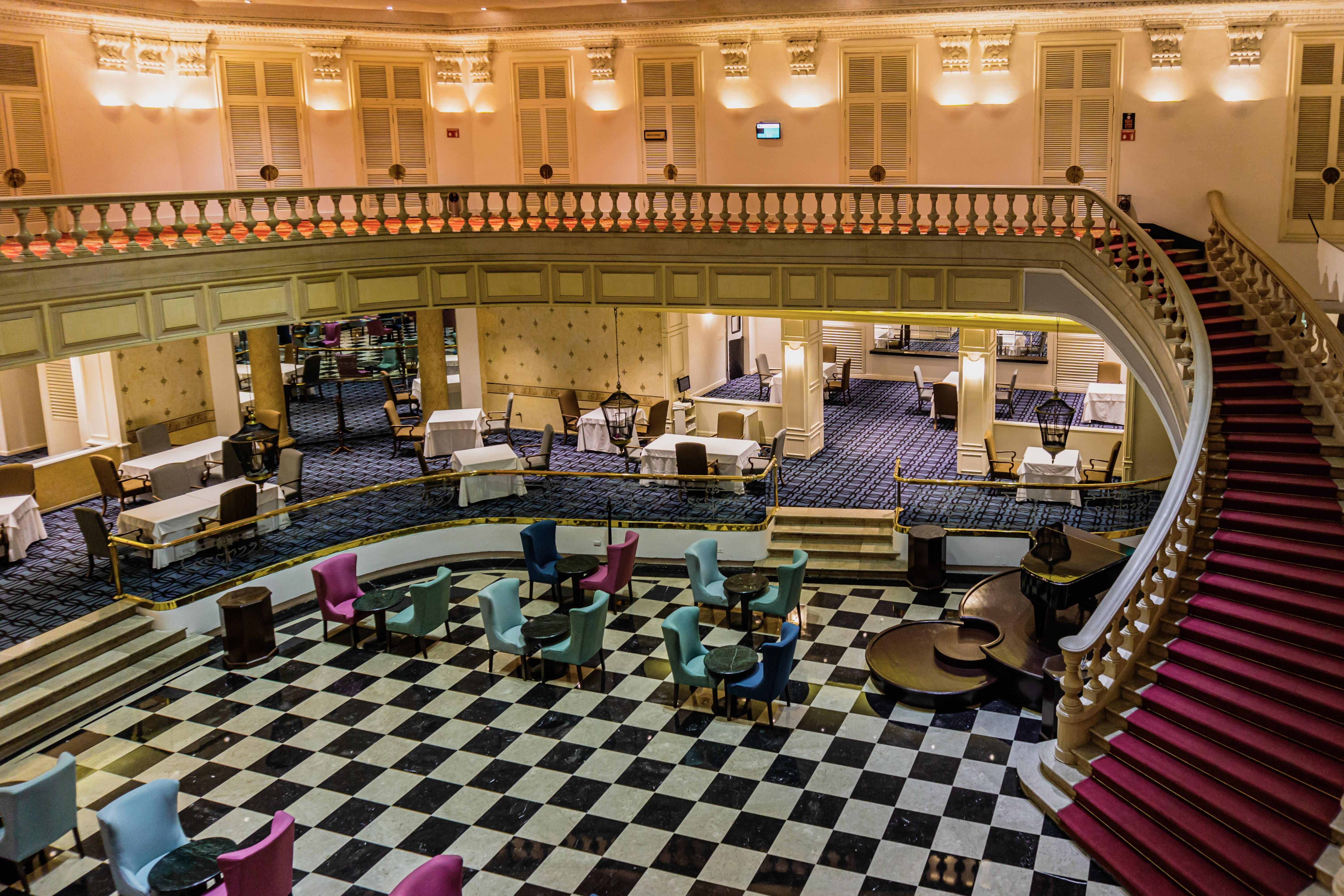 Gamma Monterrey Gran Hotel Ancira المظهر الخارجي الصورة The lobby of the hotel