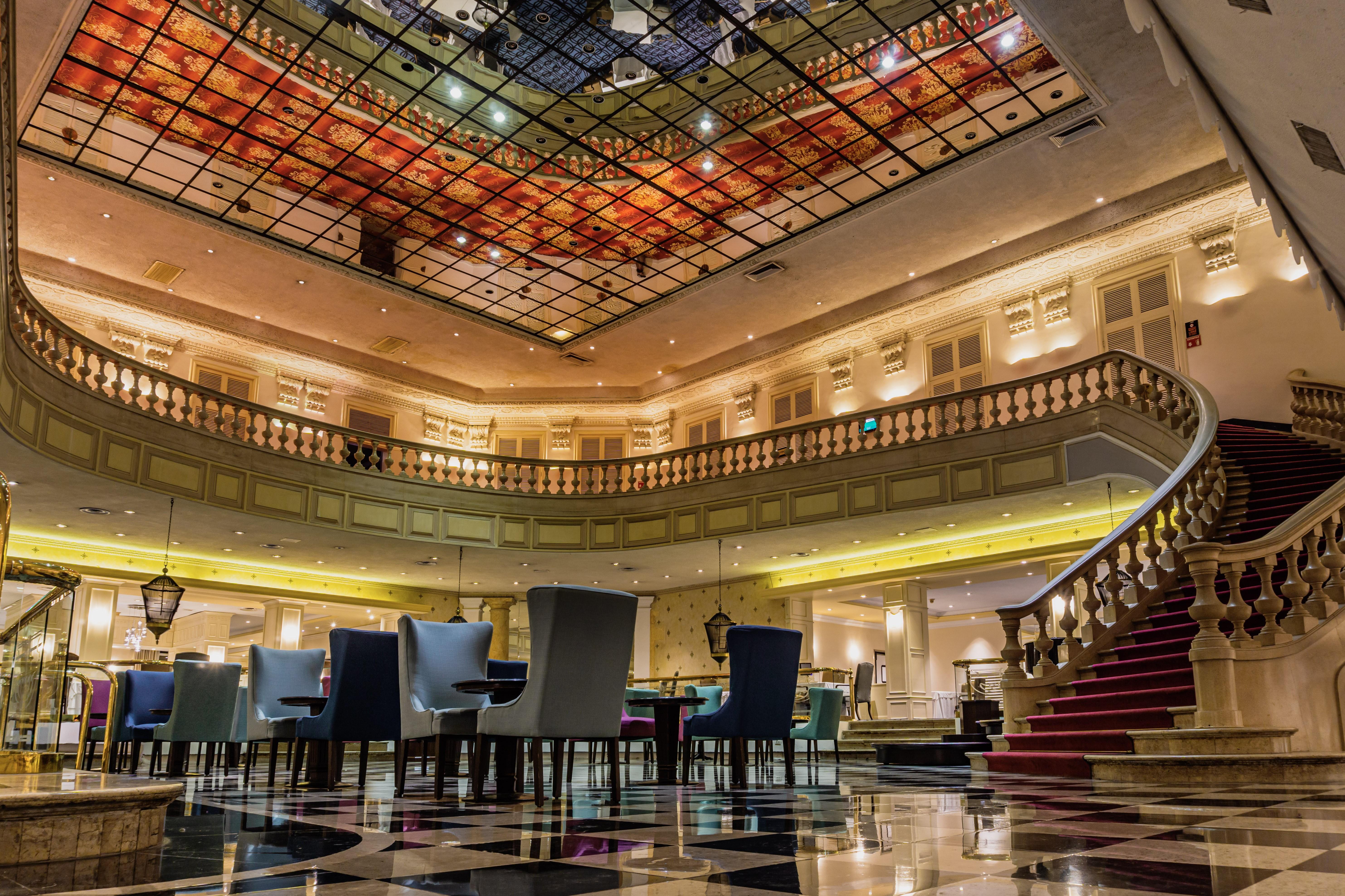 Gamma Monterrey Gran Hotel Ancira المظهر الخارجي الصورة The lobby of the hotel