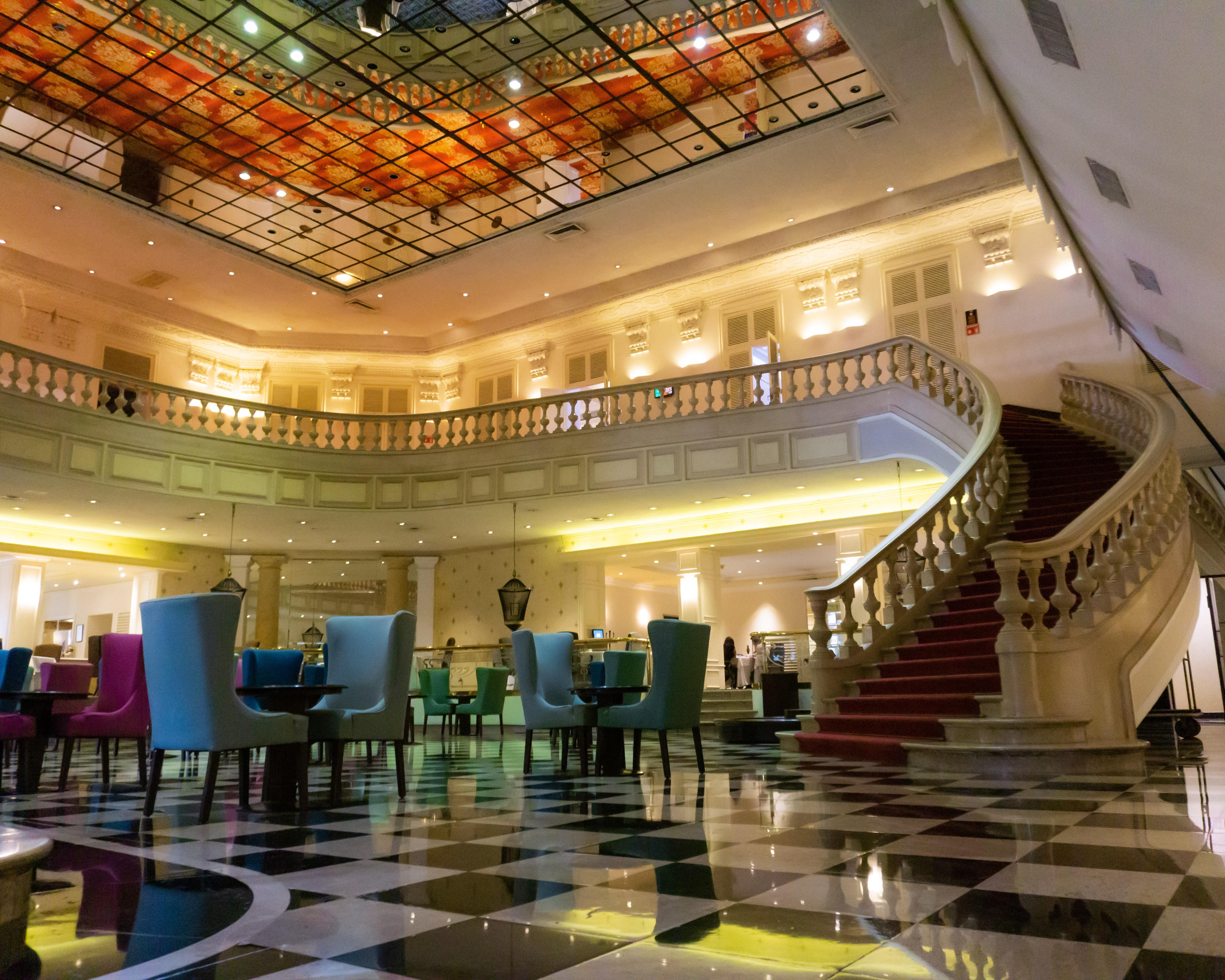 Gamma Monterrey Gran Hotel Ancira المظهر الخارجي الصورة The lobby of the hotel